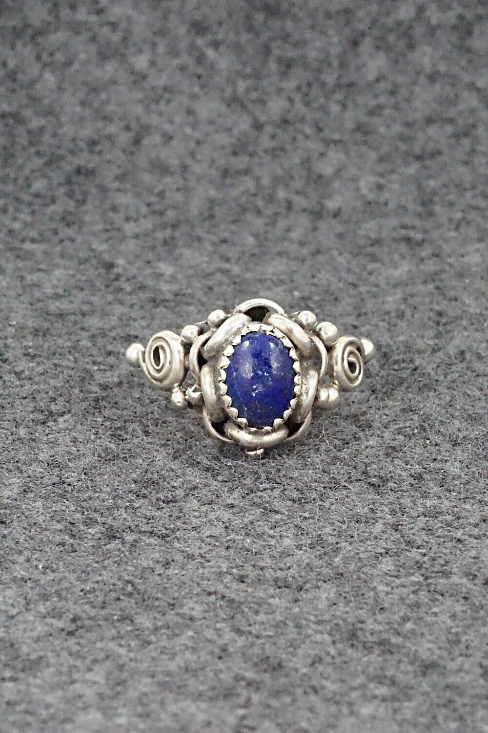Lapis & Sterling Silver Ring - Maritta Martinez - Size 7.75