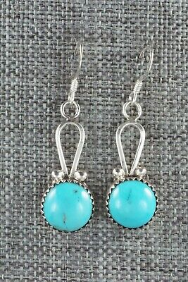 Turquoise & Sterling Silver Earrings - Sadie Jim