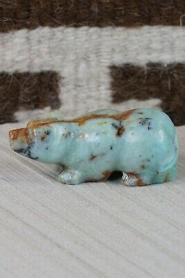 Bear Zuni Fetish Carving - Nelson Yatsattie - High Lonesome Trading