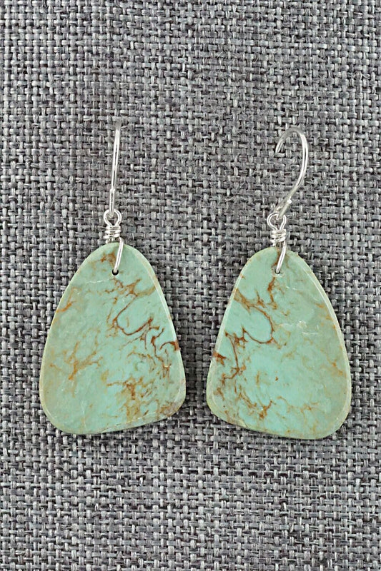 Turquoise & Sterling Silver Earrings - Sharon Abeyta