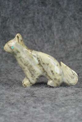 Wolf Zuni Fetish Carving - Brian Yunie