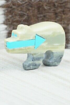 Bear Zuni Fetish Carving - Bernard Laiwakete