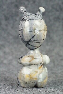 Alien Zuni Fetish Carving - Jonas Hustito