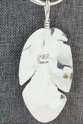 Sterling Silver Feather & Chain Necklace - Ben Begay