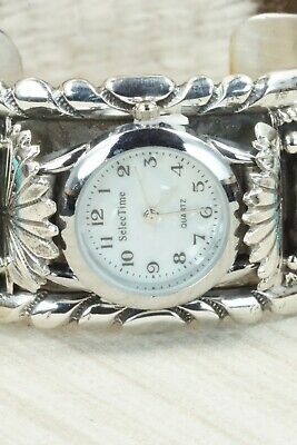 Turquoise and Sterling Silver Watch Bracelet - Robert Leekya