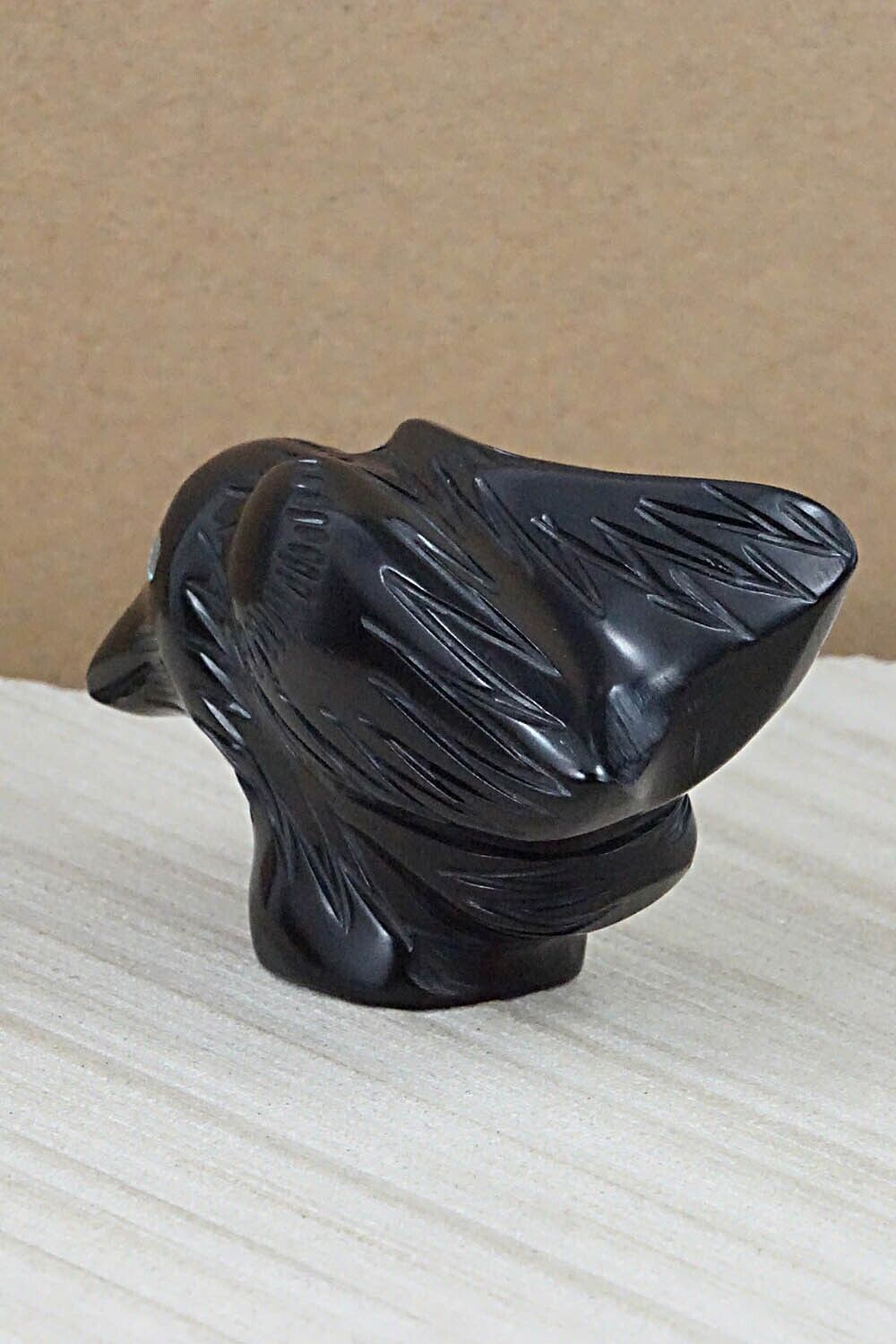 Crow Zuni Fetish Carving - Daniel Chattin