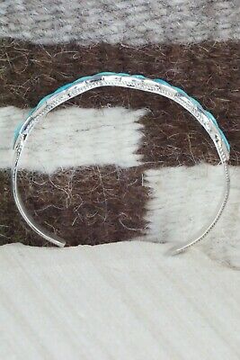 Turquoise & Sterling Silver Bracelet - Steve Wallace