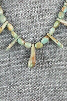Turquoise & Sterling Silver Necklace - Navajo