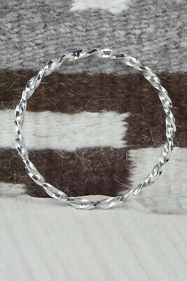 Sterling Silver Bangle - Elaine Tahe