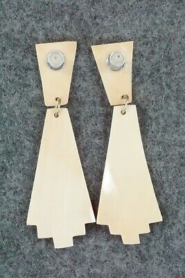 Spiny Oyster & Sterling Silver Earrings - Sharon Abeyta