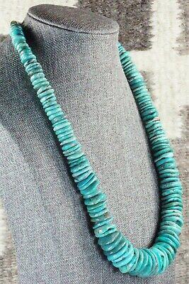 Turquoise & Sterling Silver Necklace - Louise Joe - High Lonesome Trading