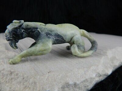 Mountain Lion Zuni Fetish - Dan Quam - Zuni Mtn. Lion Carving - Native American - High Lonesome Trading