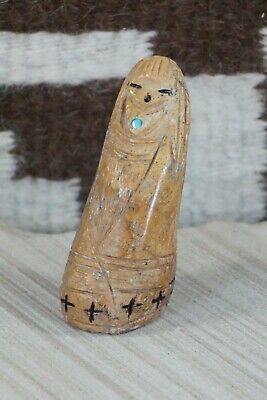 Corn Maiden Zuni Fetish Carving - Faye Quandelacy