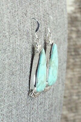 Turquoise & Sterling Silver Earrings - Verley Betone