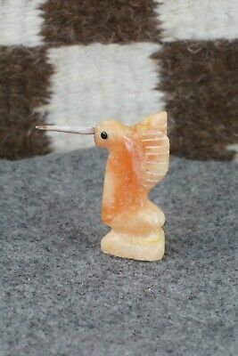Humming Bird Zuni Fetish Carving - Justin Red Elk