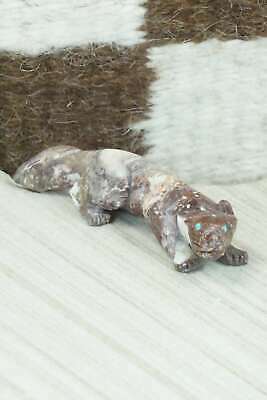 Wolf Zuni Fetish Carving - Lance Cheama