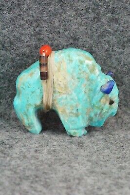 Buffalo Zuni Fetish Carving - Kevin Quam
