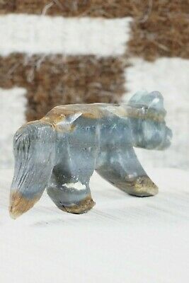 Wolf Zuni Fetish Carving - Kevin Quam - High Lonesome Trading