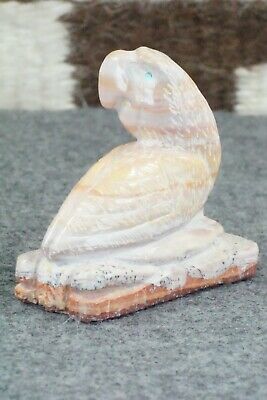 Parrot Zuni Fetish Carving - Vance Cachini