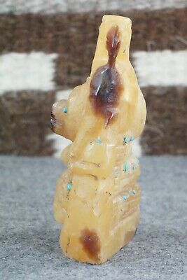 Multi Direction Zuni Fetish Carving - Jerrold Lahaleon
