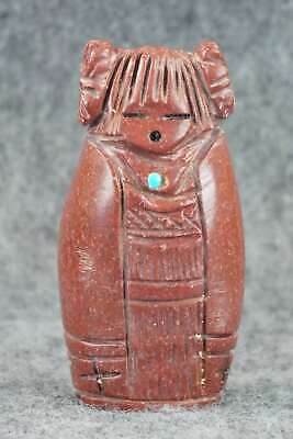 Corn Maiden Zuni Fetish Carving - Faye Quandelacy