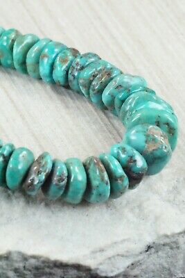 Turquoise & Sterling Silver Necklace - Navajo