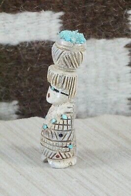 Corn Maiden Zuni Fetish Carving - Carl Etsate