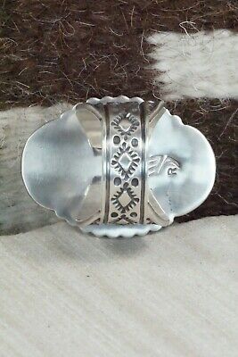 Turquoise & Sterling Silver Ring - Benny Ramon - Size 13