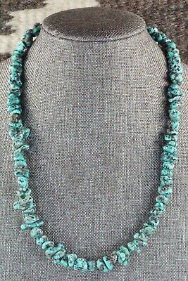 Turquoise & Sterling Silver Necklace - Louise Joe