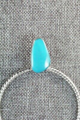Turquoise & Sterling Silver Earrings - Annie Spencer - High Lonesome Trading