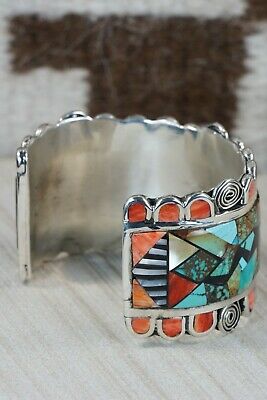 Zuni Multi Stone & Sterling Silver Bracelet - Jason Bobelu