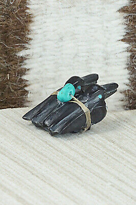 Crow Zuni Fetish Carving - Tim Lementino