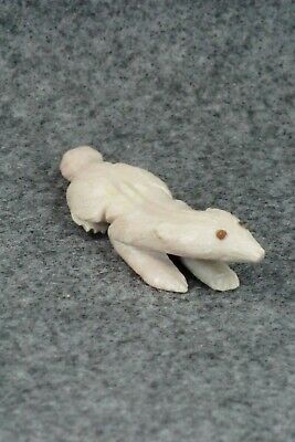 Badger Zuni Fetish Carving - Jonas Hustito
