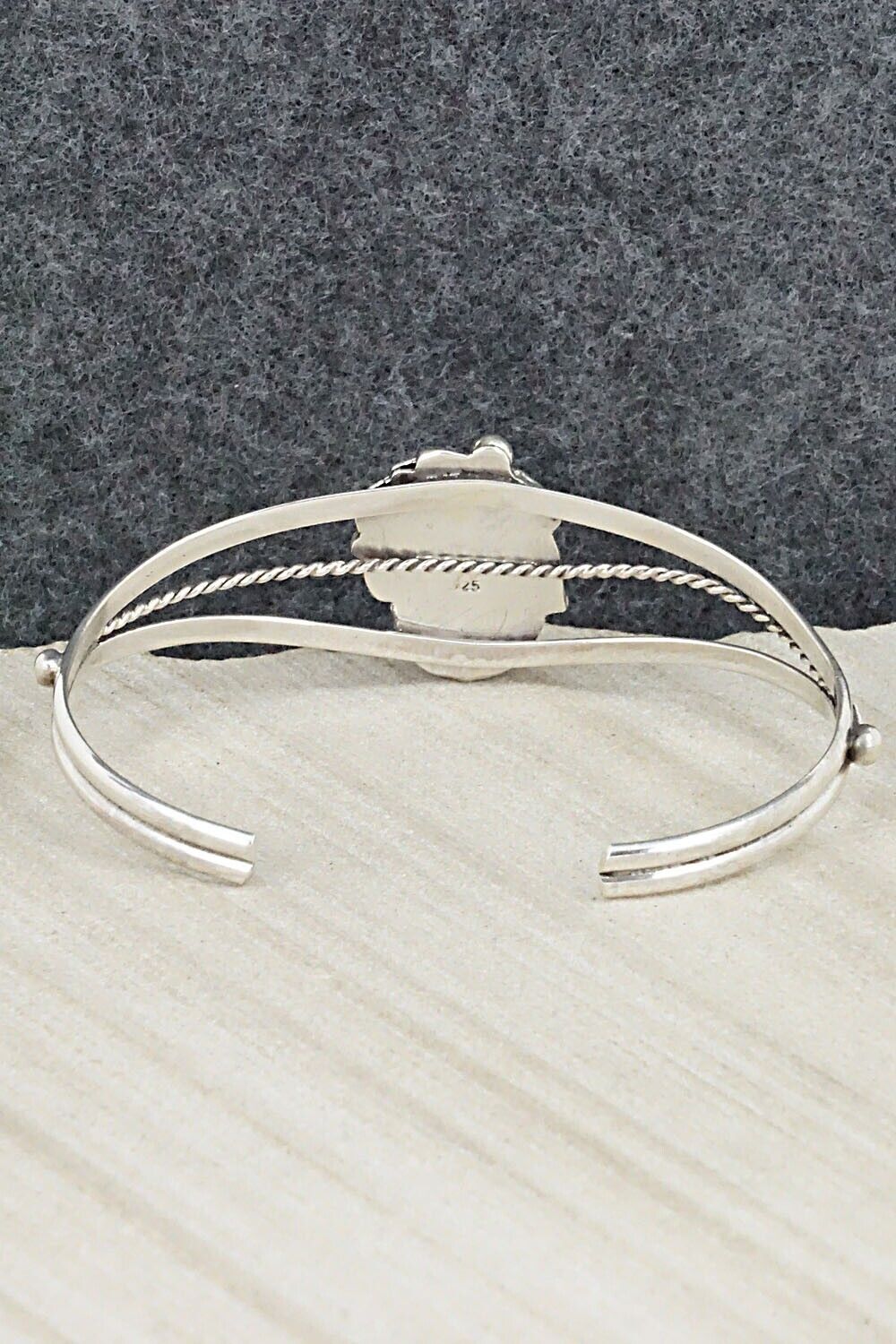 Turquoise & Sterling Silver Bracelet - Alice Rose Saunders