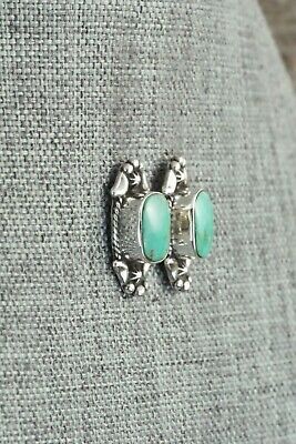 Turquoise & Sterling Silver Earrings - Betty Begay