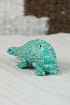 Turtle Zuni Fetish Carving - Lance Cheama - High Lonesome Trading