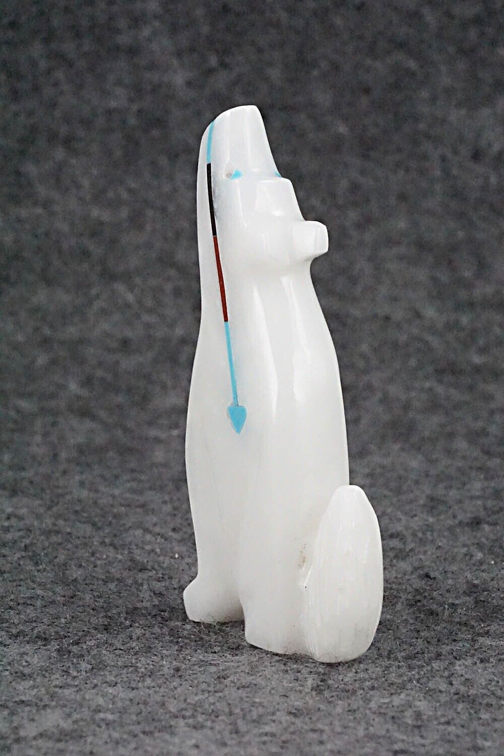 Coyote Zuni Fetish Carving - Rodney Laiwakete