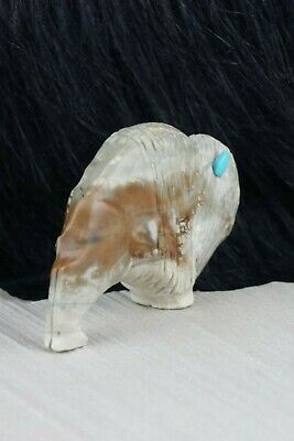 Buffalo Zuni Fetish Carving - Kevin Quam - High Lonesome Trading