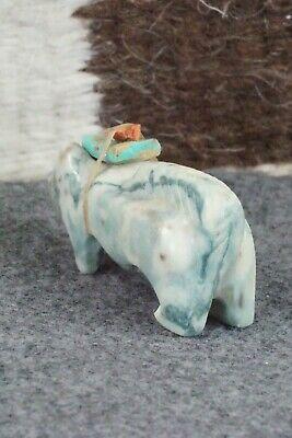 Wolf Zuni Fetish Carving - Taylor Gia - High Lonesome Trading