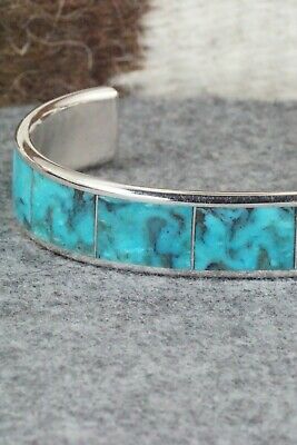 Turquoise & Sterling Silver Bracelet - Larry Loretto