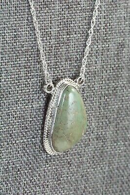 Navajo Turquoise & Sterling Silver Necklace - Annie Spencer