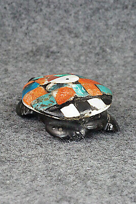 Turtle Zuni Fetish Carving - Justin Red Elk