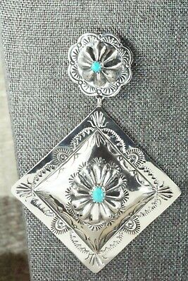 Turquoise & Sterling Silver Earrings - Rita Lee