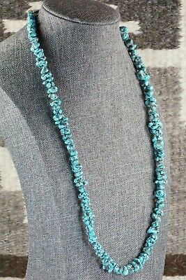 Turquoise & Sterling Silver Necklace - Louise Joe - High Lonesome Trading