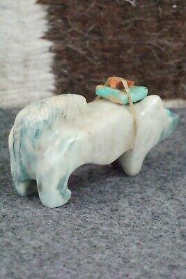 Wolf Zuni Fetish Carving - Taylor Gia - High Lonesome Trading