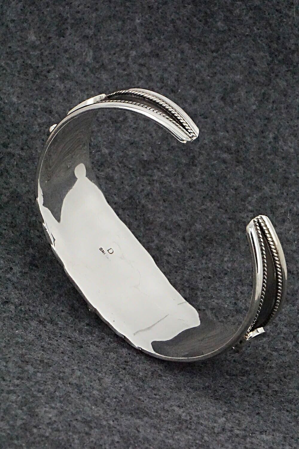 White Buffalo & Sterling Silver Bracelet - Davey Morgan