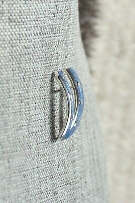 Lapis & Sterling Silver Earrings - Eldrick Seoutewa