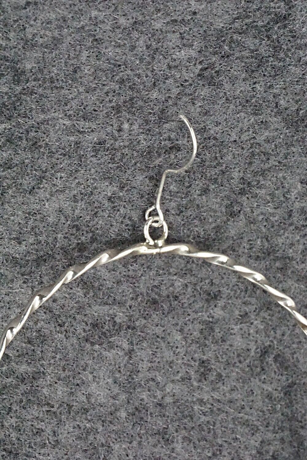 Sterling Silver Hoop Earrings - Elaine Tahe