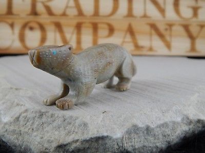 Mouse Zuni Fetish Carving - Chris Cellicion - High Lonesome Trading