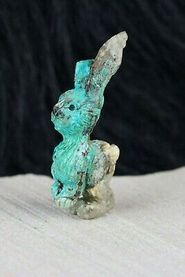 Rabbit Zuni Fetish Carving - Esteban Najera - High Lonesome Trading